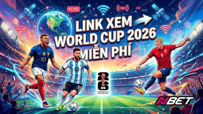 Link xem World Cup 2026 miễn phí